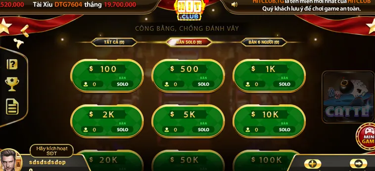 Cách Chơi Catte Tại HitClub Và Những Bí Quyết Chặn Bài Đỉnh Cao