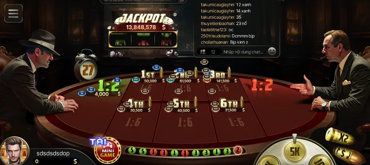 Trải nghiệm cò quay nga hấp dẫn tại hitclub