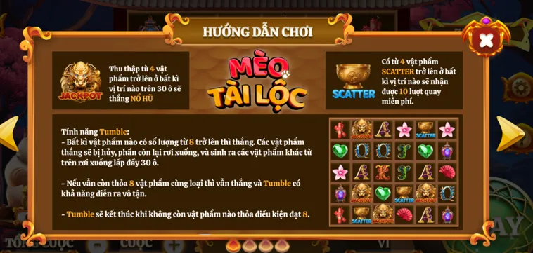 Bật Mí Cách Chơi Nổ Hũ Mèo Tài Lộc Tại HitClub Thắng Lớn Năm 2026