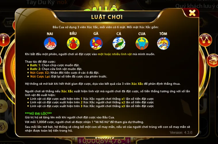 Bí Quyết Chơi Minigame Bầu Cua Mini Tại HitClub Luôn Thắng Cho Người Mới