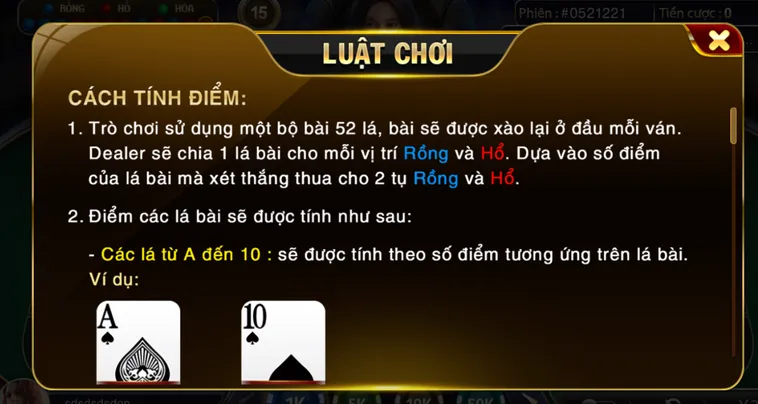 Hướng Dẫn Cách Chơi Rồng Hổ Tại HitClub Giúp Bạn Kiếm Tiền Triệu Mỗi Ngày
