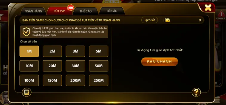 Rút tiền Hitclub nhanh chóng an toàn.
