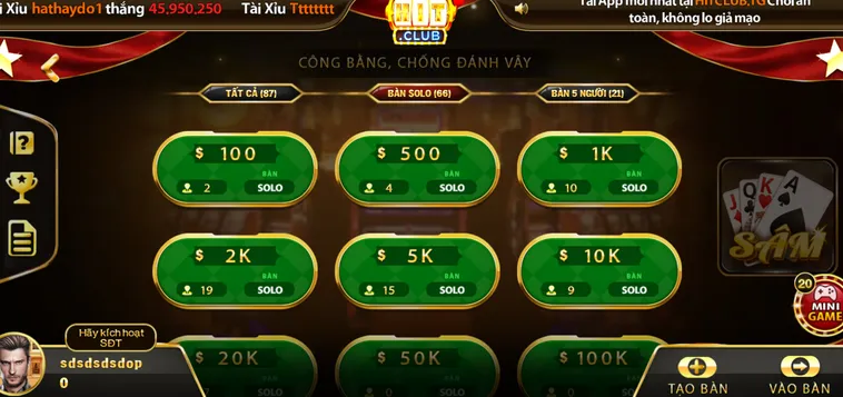 Cách Chơi Sâm Lốc Tại HitClub Giúp Bạn Kiếm Tiền Triệu Mỗi Ngày Cực Dễ