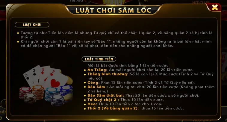 Cách Chơi Sâm Lốc Tại HitClub Giúp Bạn Kiếm Tiền Triệu Mỗi Ngày Cực Dễ