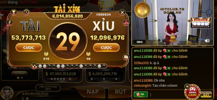 Cách Chơi Tài Xỉu Livestream Tại HitClub Thắng Lớn Với Người Chia Bài Thật