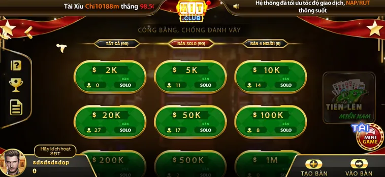 Hướng Dẫn Cách Chơi Tiến Lên Miền Nam Tại HitClub Cho Người Mới Luôn Thắng