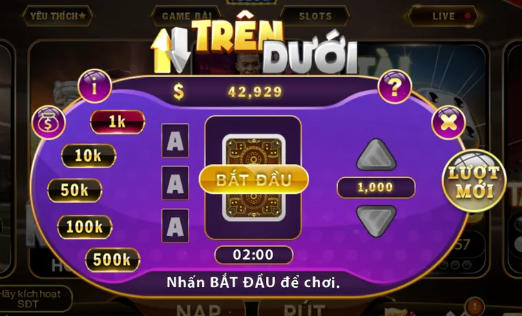 Hướng Dẫn Cách Chơi Minigame Trên Dưới Tại HitClub Dễ Hiểu Nhất Năm 2026