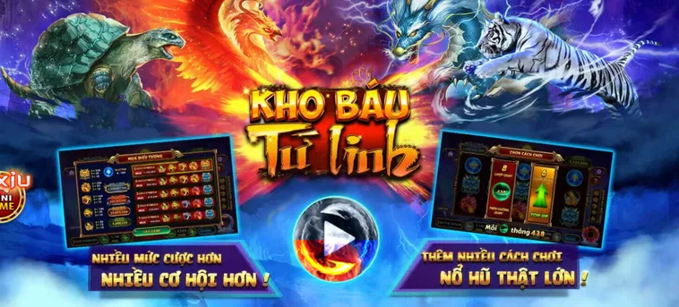 Hướng Dẫn Cách Chơi Nổ Hũ Kho Báu Tứ Linh Tại HitClub Dễ Trúng Lớn Nhất